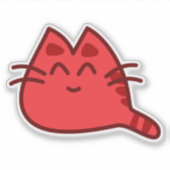 Sticker "Meow is the Answer" Chat chatte (Devant)