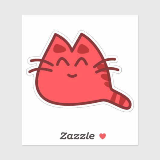 Sticker "Meow is the Answer" Chat chatte (Feuille)