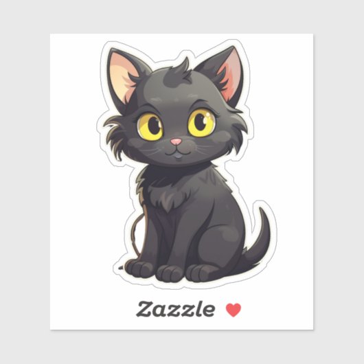 Sticker Meow Madness (Feuille)