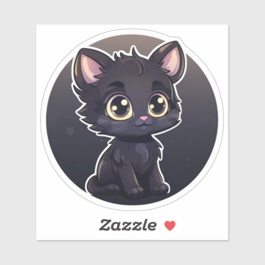 Sticker Meow Magic (Feuille)