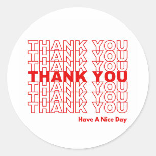 Sticker Merci