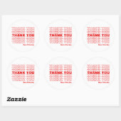 Sticker Merci (Feuille)