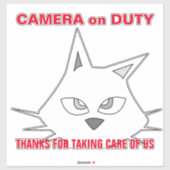 Sticker Merci (Feuille)