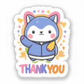 Sticker Merci (Recto)