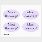 Sticker Merci Beaucoup (Feuille)