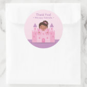 Sticker Merci Castle African American Princess (Sac)