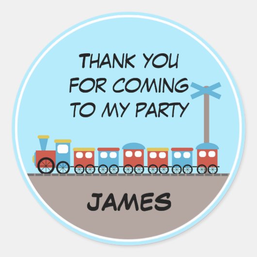 Sticker Merci d'anniversaire (Devant)