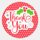 Sticker Merci de Noël (Devant)