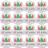 Sticker Merci d'être un grand Noël client (Devant)