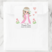 Sticker Merci Fairy & Flowers (Sac)