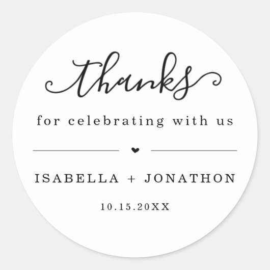 Sticker Merci Favor (Devant)