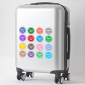 Sticker "Merci" Gratuit (Sur valise)