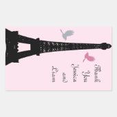 Sticker Merci Inséparable (rose) (Devant)