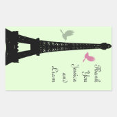 Sticker Merci Inséparable (vert) (Devant)