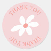 Sticker Merci marguerite (Devant)