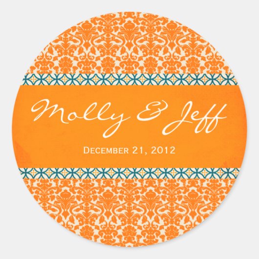 Sticker Merci mariage (Devant)