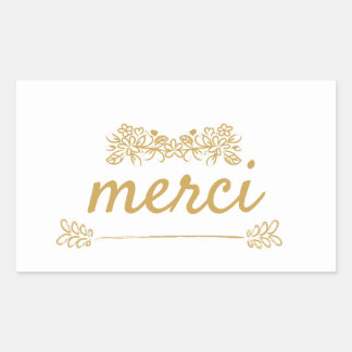 Sticker Merci Merci