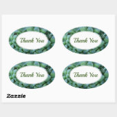 Sticker Merci Plante Succulent de Green Haworth (Feuille)