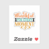 Sticker Merci Pour Chaque Moment (Feuille)