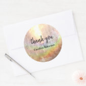 Sticker Merci Rainbow Sun (Enveloppe)