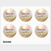 Sticker Merci Rainbow Sun (Feuille)