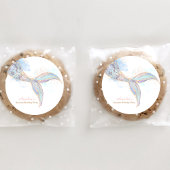 Sticker Merci rond de la queue de sirène