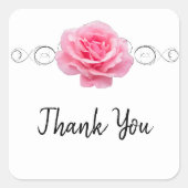 Sticker Merci rose (Devant)