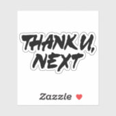 Sticker Merci. Suivant (Feuille)