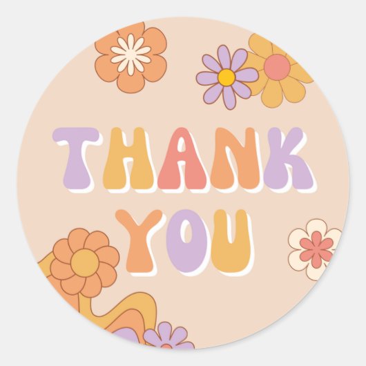 Sticker Merci super | Balise de préférence Super (Devant)