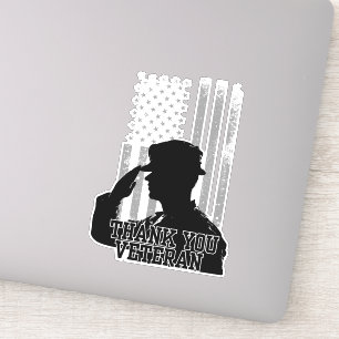 Sticker Merci vétéran