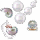 Sticker Mère des perles donnant naissance à une perle bébé (Devant)