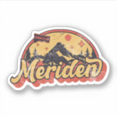 Sticker Meriden, Connecticut (Devant)