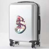 Sticker Mermaid Beauté de Redhead Thunder_Cove (Sur valise)