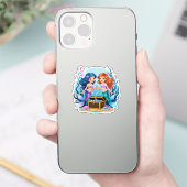 Sticker Mermaid Friends Personalized Fun set  (Téléphone)