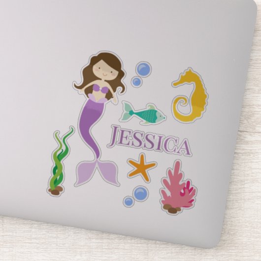 Sticker Mermaid Sea Pack (Détail)