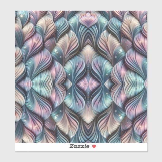 Sticker Mermaid Whispers (Feuille)