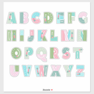 Sticker Merry Berry [alphabet minuscule]