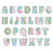 Sticker Merry Berry [alphabet minuscule] (Devant)