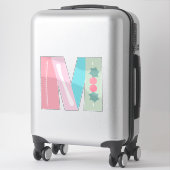 Sticker Merry Berry [la lettre M] (Sur valise)