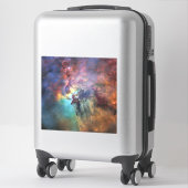 Sticker Mers orageuses de la nébuleuse du lagon dans le Sa (Sur valise)