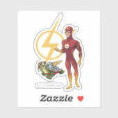 Sticker Merton et le Flash (Feuille)