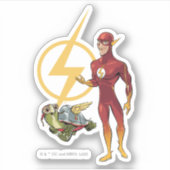 Sticker Merton et le Flash (Devant)