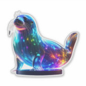 Sticker Merveilleux Sceau mignon (Devant)