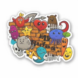 Sticker Mes règles