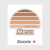 Sticker Mesa Arizona (Feuille)