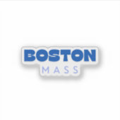 Sticker Messe de Boston (Devant)