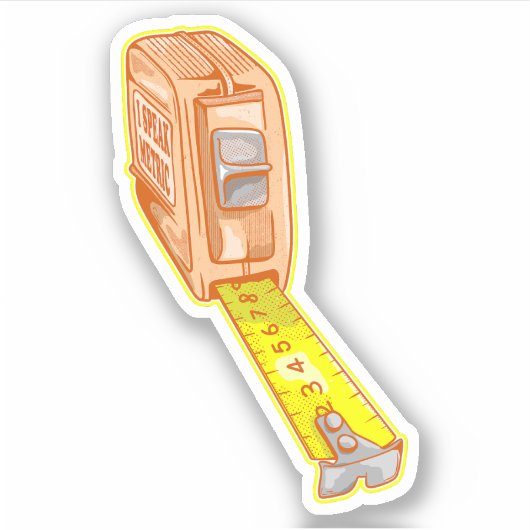 Sticker Mesure de bande système de mesure (Devant)