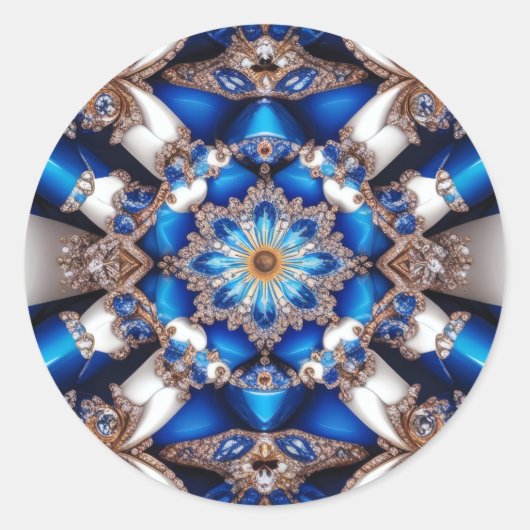 Sticker met Argentijnse kleuren Design (Voorkant)