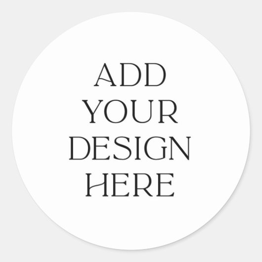 Sticker met bedankje voor de douche | Gedrukte sti (Voorkant)