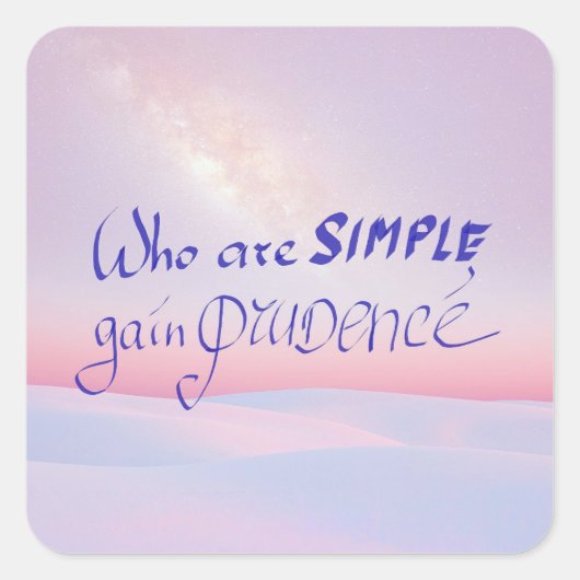 Sticker met bijbelkoers (Voorkant)